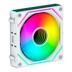 ABYSM Gaming Refroidissement liquide OCEANIC 360 White ARGB, avec écran LCD de 2,8" personnalisable, pour surveiller la températ