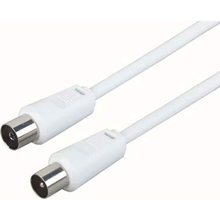 Schwaiger kVK230 052 câble coaxial 75 DB 3 m Blanc