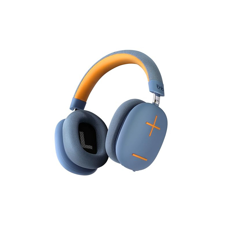 T’NB Bounce Max - Casque sans Fil Circum-aural Nouvelle Version, Confortable et Englobant, avec Connexion Bluetooth, Son Stéréo 