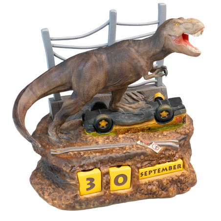Grupo Erik - Calendrier Perpétuel Jurassic Park | Figurine Calendrier, Calendrier 3D, pour Enfant, Cadeaux Geek