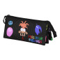 Disney Pixar Vice-Versa 2 / Inside Out 2 Feeling-Trousse Triple, Multicolore, 23 x 11 cm Disney Pixar Vice-Versa 2 / Inside Out 2 Feeling-Trousse Triple, Multicolore, 23 x 11 cm