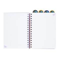 Grupo Erik - Carnet de Notes A5 Wednesday, Mercredi Addams avec Intercalaires, 160 Pages | Notebook, Bullet Journal, Carnet Spir