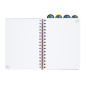 Grupo Erik - Carnet de Notes A5 Wednesday, Mercredi Addams avec Intercalaires, 160 Pages | Notebook, Bullet Journal, Carnet Spir Grupo Erik - Carnet de Notes A5 Wednesday, Mercredi Addams avec Intercalaires, 160 Pages | Notebook, Bullet Journal, Carnet Spir