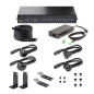 StarTech.com Hub Industriel à 16 Ports USB 5Gbps avec Adaptateur d'alimentation, Boîtier Métallique, Bornier d'alimentation