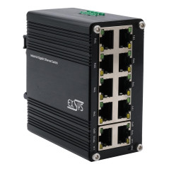 Exsys EX-62025 10-Port Ind. Ethernet Switch