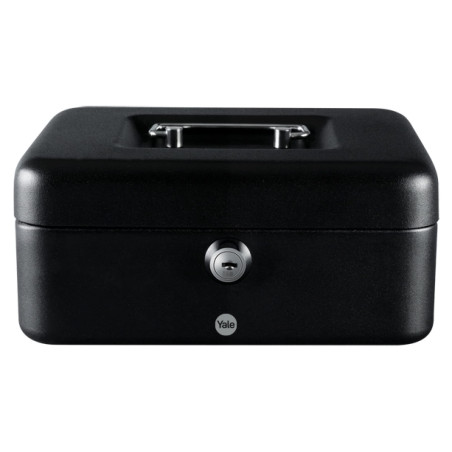 Yale Boîte à Monnaie Très Grand Modèle YCB/070/BB2 Protection Standard Serrure à Clé 2 Clés Incluses Poignée de Transport Platea