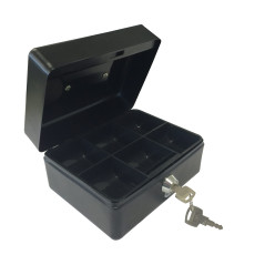 Yale Boîte à Monnaie Très Grand Modèle YCB/070/BB2 Protection Standard Serrure à Clé 2 Clés Incluses Poignée de Transport Platea