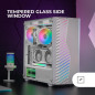Mars Gaming MC-Volt, Boîtier Gaming ATX, Ventilateur ARGB 120mm, Grille Frontale ARGB, Fenêtre Latérale en Verre Trempé, Gestion Mars Gaming MC-Volt, Boîtier Gaming ATX, Ventilateur ARGB 120mm, Grille Frontale ARGB, Fenêtre Latérale en Verre Trempé, Gestion