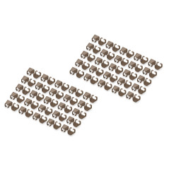 DIGITUS Clips de Couleur pour câbles Patch RJ45 - Organisation par Couleur des câbles réseau - 100 pièces - pour câbles LAN Cat