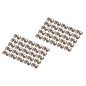 DIGITUS Clips de Couleur pour câbles Patch RJ45 - Organisation par Couleur des câbles réseau - 100 pièces - pour câbles LAN Cat 