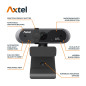 Axtel headsets, AX-FHD webcam Full HD 1080p video, automatic white balance, webcam with microphone for PC, web camera, USB Plug Axtel headsets, AX-FHD webcam Full HD 1080p video, automatic white balance, webcam with microphone for PC, web camera, USB Plug