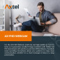 Axtel headsets, AX-FHD webcam Full HD 1080p video, automatic white balance, webcam with microphone for PC, web camera, USB Plug Axtel headsets, AX-FHD webcam Full HD 1080p video, automatic white balance, webcam with microphone for PC, web camera, USB Plug