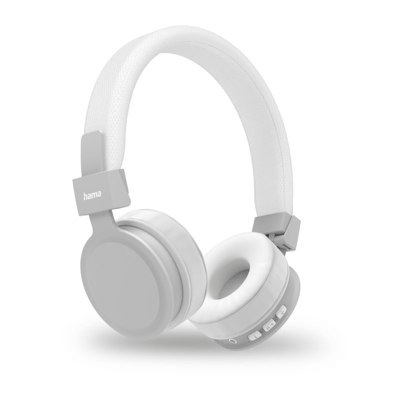 Hama Casque Bluetooth sans Fil Freedom Lit II (Casque Audio Supra-auriculaire Bluetooth, Micro intégré, Pliable, Rembourré, Port Hama Casque Bluetooth sans Fil Freedom Lit II (Casque Audio Supra-auriculaire Bluetooth, Micro intégré, Pliable, Rembourré, Port