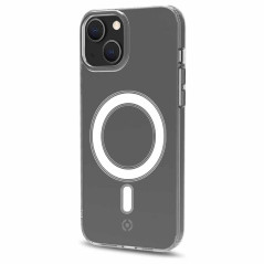 Celly Protection pour téléphone Portable iPhone 13 Transparent Blanc