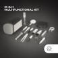 Mars Gaming MA-KIT, Kit de Nettoyage Multifonction 21en1, Design Compact et Portable, Brosse Douce et Chiffon sans Peluche, Kit Mars Gaming MA-KIT, Kit de Nettoyage Multifonction 21en1, Design Compact et Portable, Brosse Douce et Chiffon sans Peluche, Kit