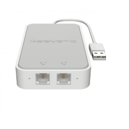 Keenetic Linear - Adaptateur USB pour téléphone analogique à Deux Ports