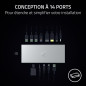Razer USB 4 Dock - Station d'accueil Haute Vitesse à 14 Ports pour Les Jeux et la productivité - Prise en Charge de Deux écrans,