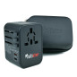 Adaptateur universel de voyage PD20 W 2 USB 1 USB C et 1 CA Prise intelligente multiple pour UK Allemagne USA Thaïlande Irlande Adaptateur universel de voyage PD20 W 2 USB 1 USB C et 1 CA Prise intelligente multiple pour UK Allemagne USA Thaïlande Irlande