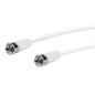 Schwaiger KVC215052 Satelliten Anschlusskabel (75dB, 1,5m, F-Stecker auf F-Stecker) weiß Schwaiger KVC215052 Satelliten Anschlusskabel (75dB, 1,5m, F-Stecker auf F-Stecker) weiß