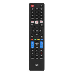 T'nB - Télécommande Universelle pré-programmée Panasonic, Philips, LG, Samsung et Sony - Noir