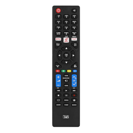 T'nB - Télécommande Universelle pré-programmée Panasonic, Philips, LG, Samsung et Sony - Noir