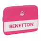 FUNDA PARA PORTATIL 14 BENETTON "RASPBERRY"