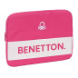 FUNDA PARA PORTATIL 14 BENETTON "RASPBERRY"