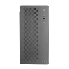 Tacens AEROM,Boîtier PC Micro-ATX,Structure Métallique Robuste,Grille Frontale,1x Ventilateur Arrière 120mm Ultra-Silencieux,Sup
