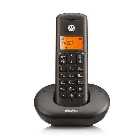 Motorola Voice - Téléphone numérique sans Fil E201, Interception d'appels, accès à Distance, Touche Ne Pas déranger, Haut-Parleu