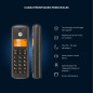 Motorola Voice - Téléphone numérique sans Fil E201, Interception d'appels, accès à Distance, Touche Ne Pas déranger, Haut-Parleu Motorola Voice - Téléphone numérique sans Fil E201, Interception d'appels, accès à Distance, Touche Ne Pas déranger, Haut-Parleu