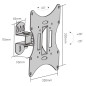 Schwaiger - LWH030011 - Support Mural pour LCD/TFT écran Plat