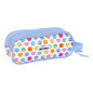 safta Smiley World Joyful - Trousse Double, Tissu Recyclable, Trousse pour Enfant, idéale pour Les Enfants d'âge Scolaire, Confo safta Smiley World Joyful - Trousse Double, Tissu Recyclable, Trousse pour Enfant, idéale pour Les Enfants d'âge Scolaire, Confo