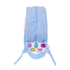 safta Smiley World Joyful - Trousse Double, Tissu Recyclable, Trousse pour Enfant, idéale pour Les Enfants d'âge Scolaire, Confo