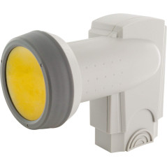 SCHWAIGER 333 Twin LNB 2 participants Sun Protect Digital LNC résistant à la Chaleur Installation Satellite Réception Sat Protec