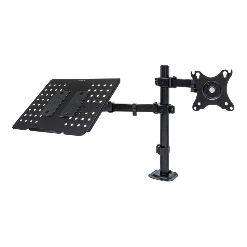 Support Universel de Bureau UK1420 pour écran 13″-32″ avec Support pour Ordinateur Portable de 15,6" Support Universel de Bureau UK1420 pour écran 13″-32″ avec Support pour Ordinateur Portable de 15,6"