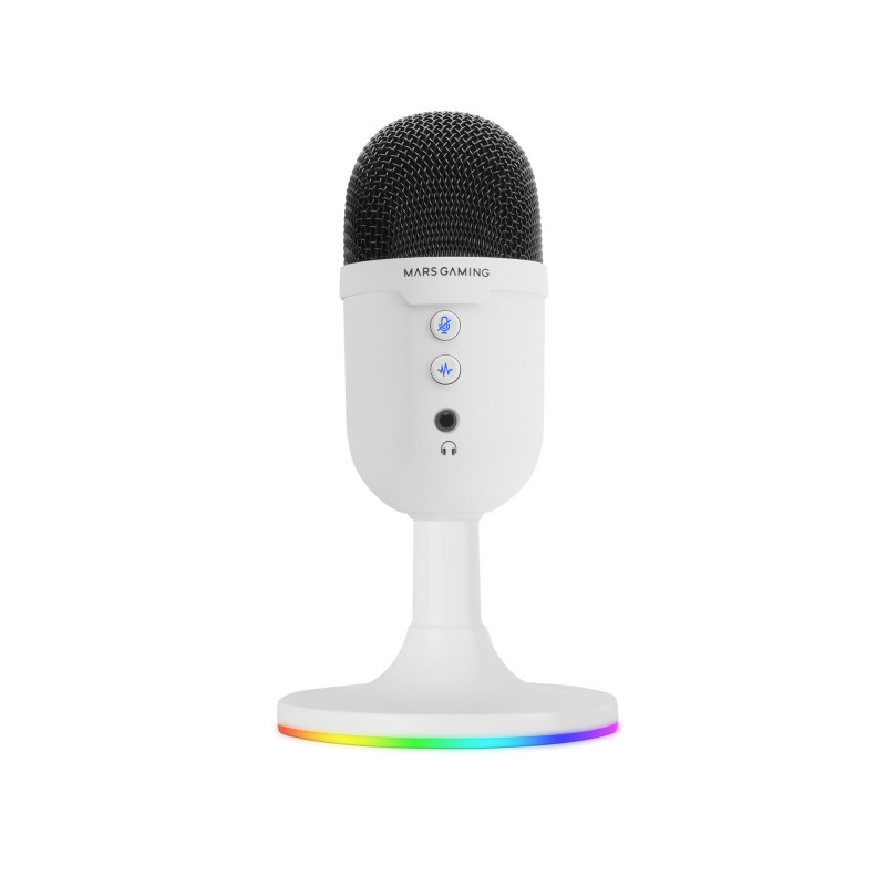 Mars Gaming MMIC-CX, Microphone de Studio Professionnel, Design Compact ARGB, Haute Définition, Réduction Bruit ENC, Condensateu Mars Gaming MMIC-CX, Microphone de Studio Professionnel, Design Compact ARGB, Haute Définition, Réduction Bruit ENC, Condensateu