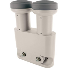 Schwaiger SPS8802531 Twin-LNB Monoblock Gris Clair