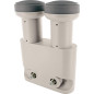 Schwaiger SPS8802531 Twin-LNB Monoblock Gris Clair