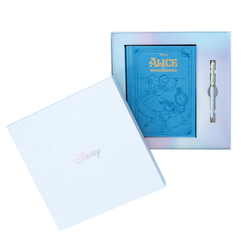 Grupo Erik - Carnet de Notes Disney, Alice au Pays des Merveilles | 400 pages lignées, avec Stylo et Marque-pages Grupo Erik - Carnet de Notes Disney, Alice au Pays des Merveilles | 400 pages lignées, avec Stylo et Marque-pages