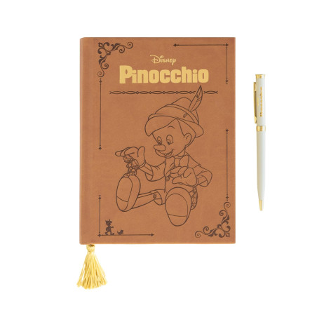 Grupo Erik - Carnet de Notes Disney, Pinocchio | 400 pages lignées, avec Stylo et Marque-pages