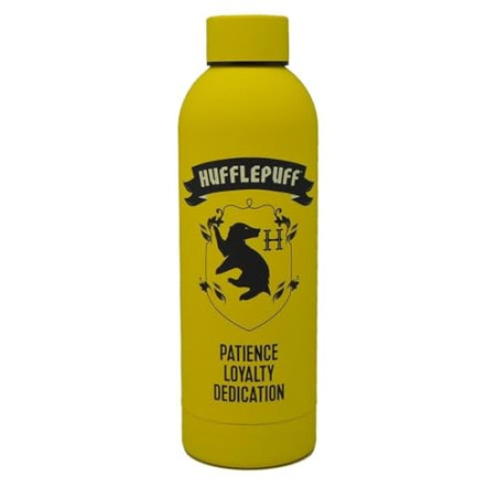BOTELLA ACERO INOXIDABLE HUFFLEPUFF HARRY POTTER 700ML