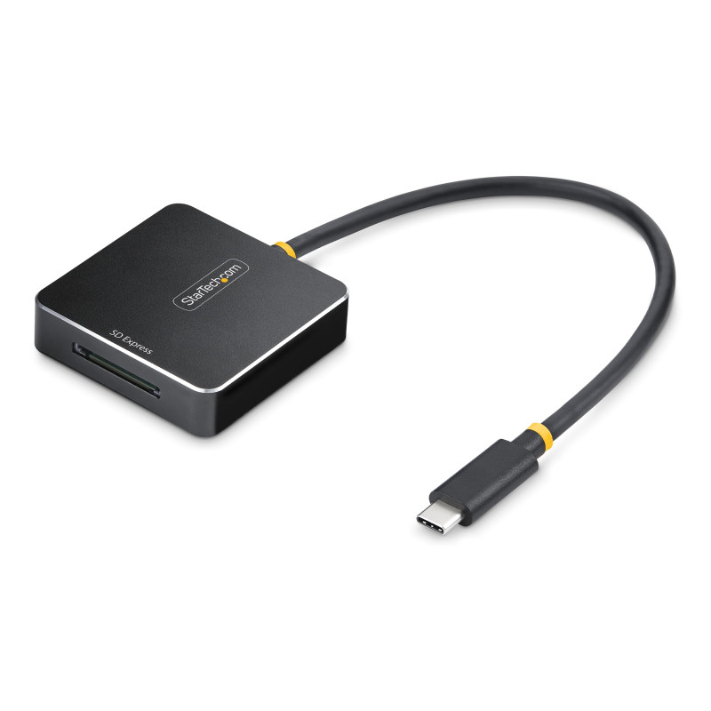 StarTech.com Lecteur de Cartes SD Express USB-C, USB 10Gbps, Lecteur de Cartes Mémoire, Adaptateur USB-C à Secure Digital 7.1 StarTech.com Lecteur de Cartes SD Express USB-C, USB 10Gbps, Lecteur de Cartes Mémoire, Adaptateur USB-C à Secure Digital 7.1