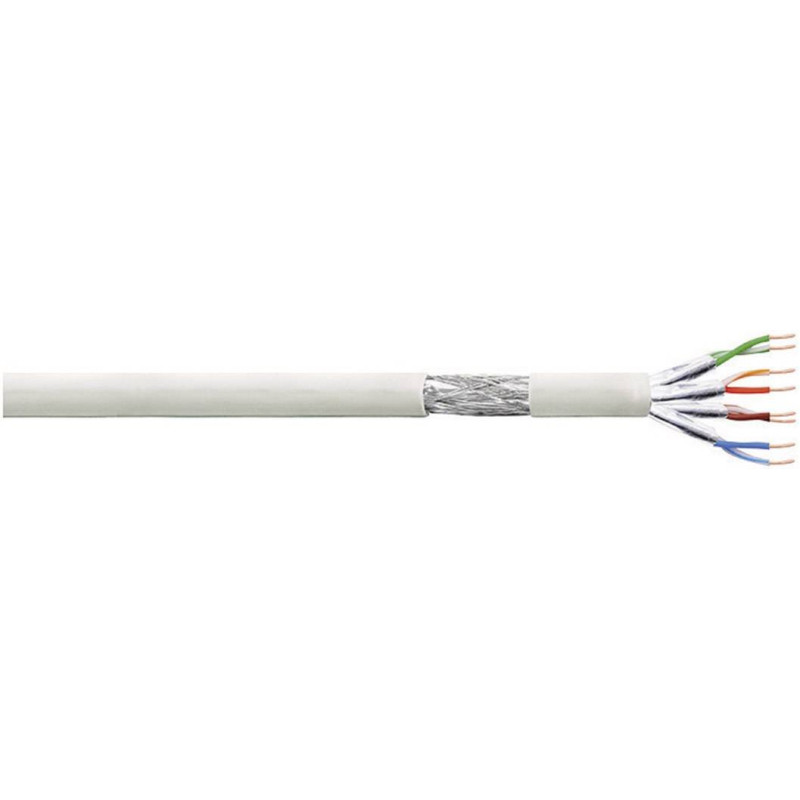 LogiLink CP2100S Câble de Patch 100 m Gris