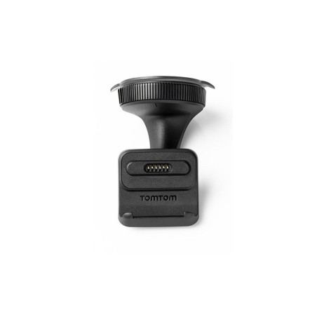 TomTom Chargeur et Support de Fixation magnétique alimenté, Compatible avec Certains modèles de GPS avec écran 7" et Port USB-C