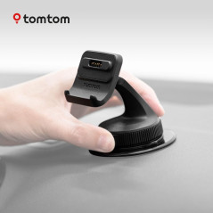 TomTom Chargeur et Support de Fixation magnétique alimenté, Compatible avec Certains modèles de GPS avec écran 7" et Port USB-C