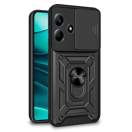 Cool Coque pour Xiaomi Redmi Note 14 5G avec Anneau Noir