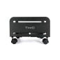 TooQ UMCS0004-B - Support au sol avec roues pour CPU, métallique, jusqu’à 10 kg de poids, supporte les tours entre 119mm et 209m TooQ UMCS0004-B - Support au sol avec roues pour CPU, métallique, jusqu’à 10 kg de poids, supporte les tours entre 119mm et 209m