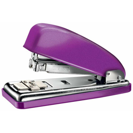 PETRUS 626515 - Grapadora para oficina gama WOW modelo 226 color violeta metalizado (en blister)