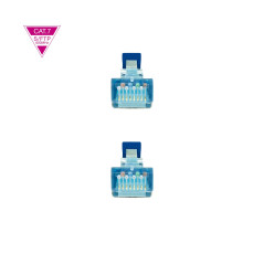 NANOCABLE 10.20.1702-BL - Câble réseau Cat.7 600MHZ LSZH SFTP PIMF AWG26, Bleu, 2 m