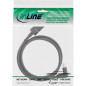 InLine® Câble DisplayPort 1.4 8K4K coudé vers le haut Noir/doré 3 m InLine® Câble DisplayPort 1.4 8K4K coudé vers le haut Noir/doré 3 m